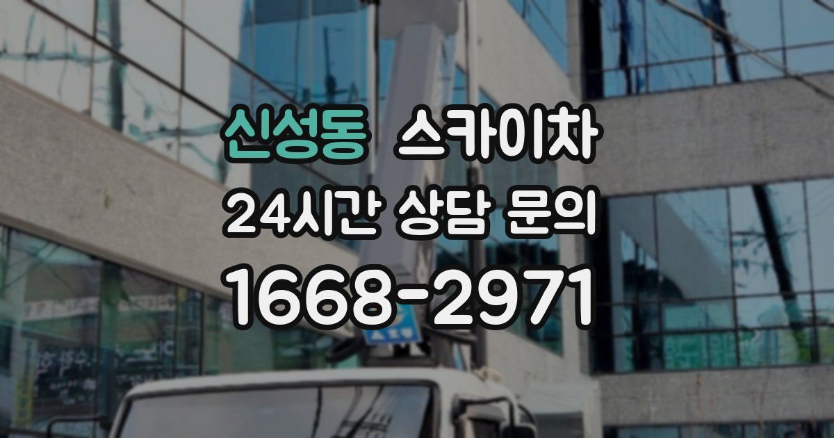 신성동 스카이차
