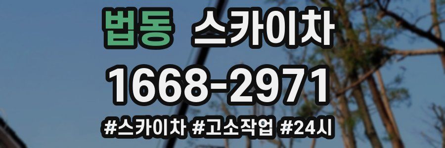 법동 스카이차