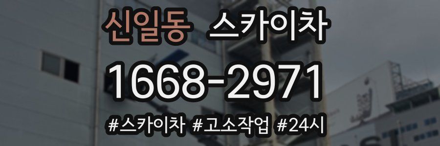 신일동 스카이차