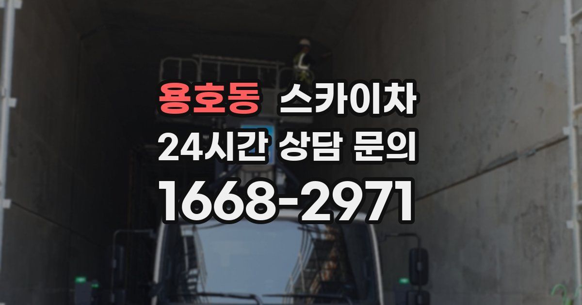 용호동 스카이차