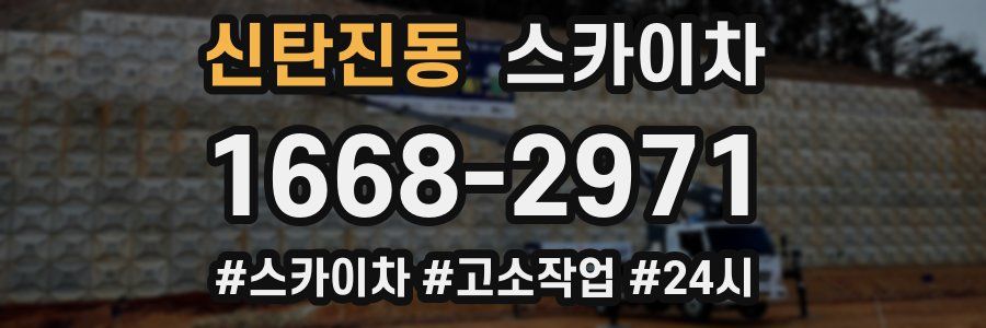 신탄진동 스카이차