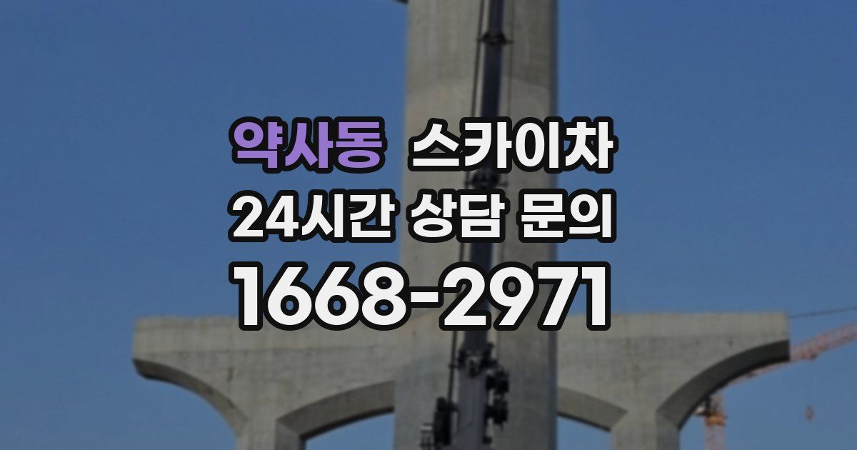 약사동 스카이차
