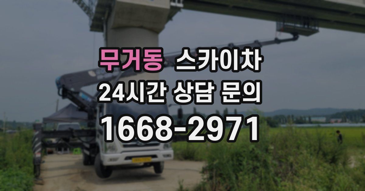 무거동 스카이차