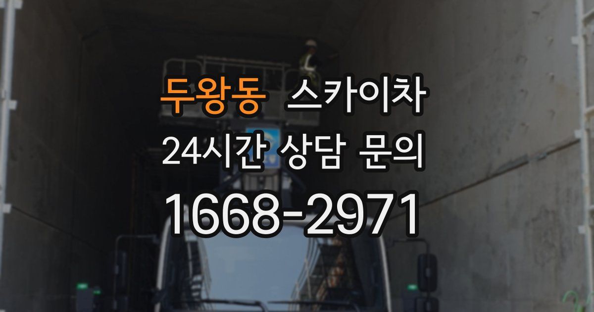 두왕동 스카이차