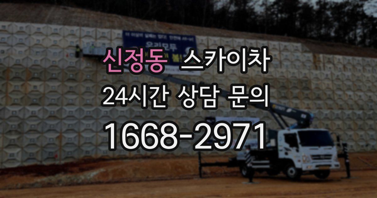 신정동 스카이차