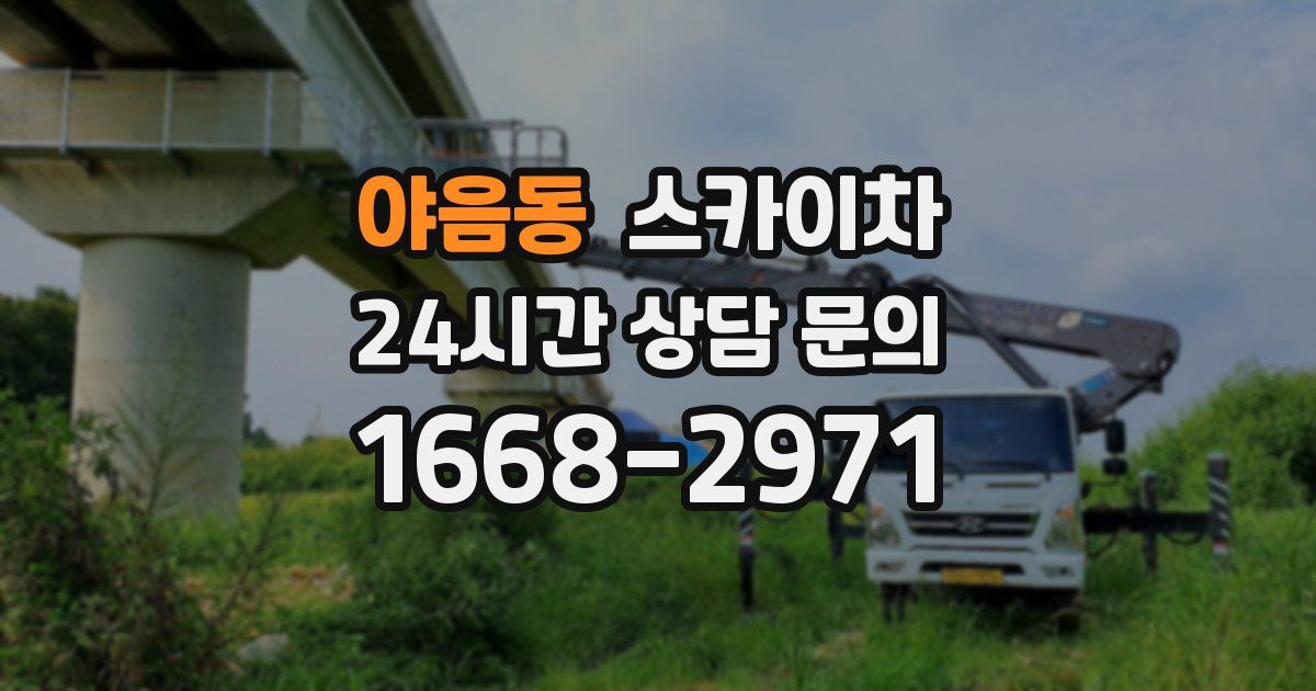 야음동 스카이차