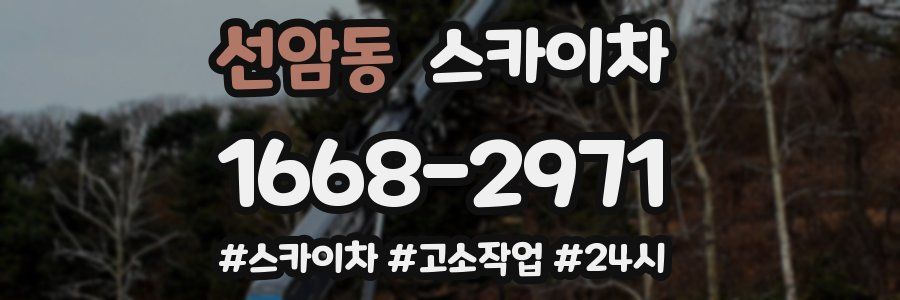 선암동 스카이차