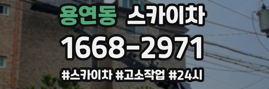 용연동 스카이차