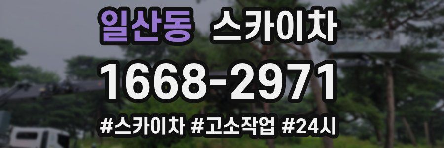 일산동 스카이차