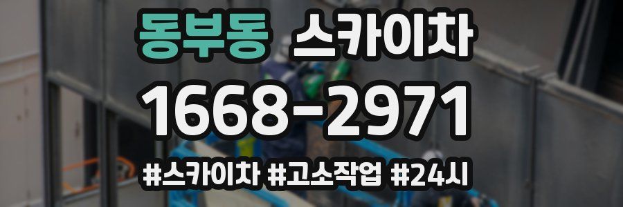 동부동 스카이차