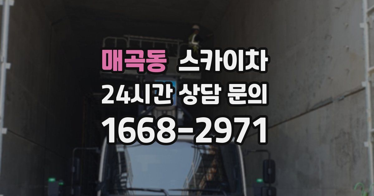 매곡동 스카이차