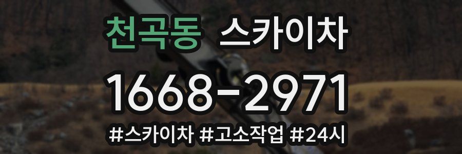 천곡동 스카이차
