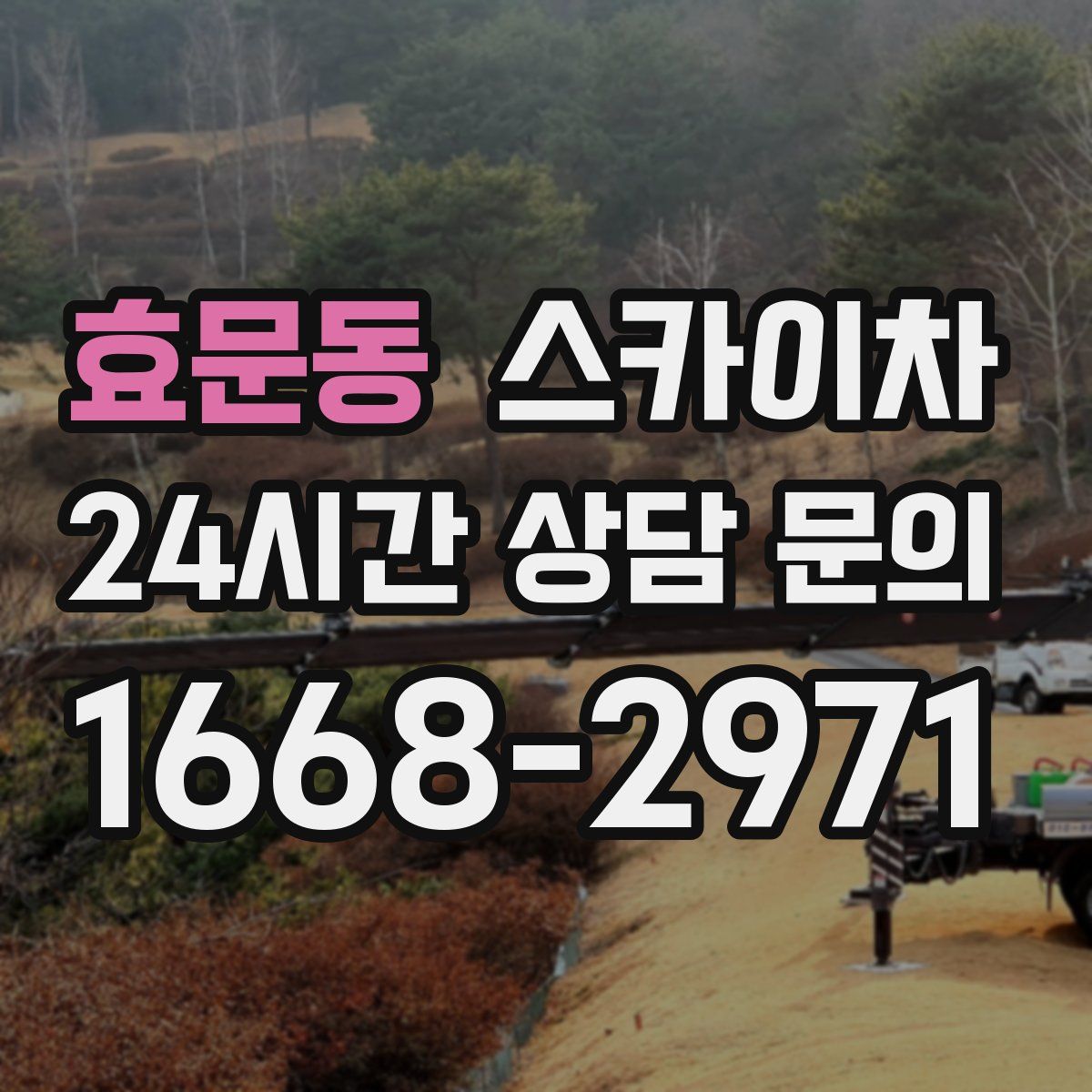 효문동 스카이차