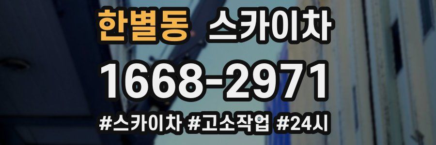 한별동 스카이차