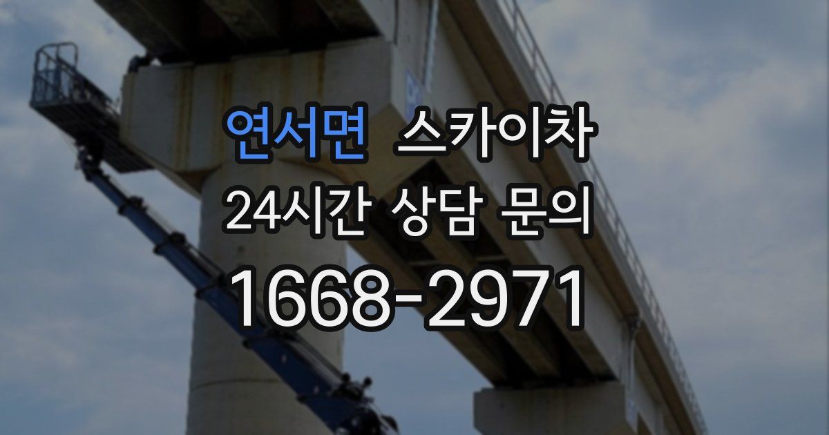 연서면 스카이차