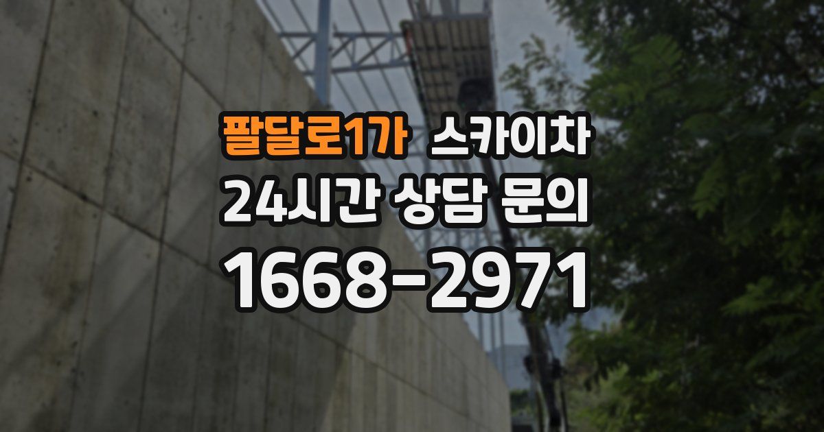 팔달로1가 스카이차