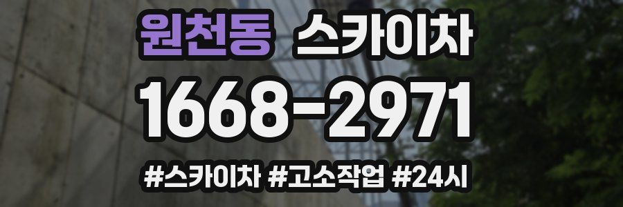 원천동 스카이차
