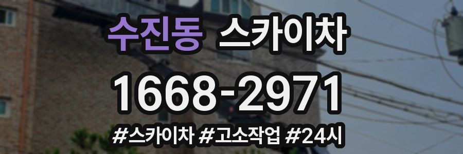 수진동 스카이차