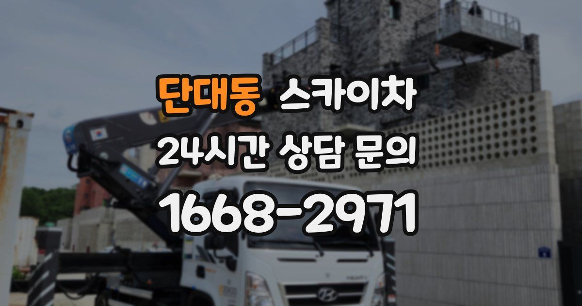 단대동 스카이차