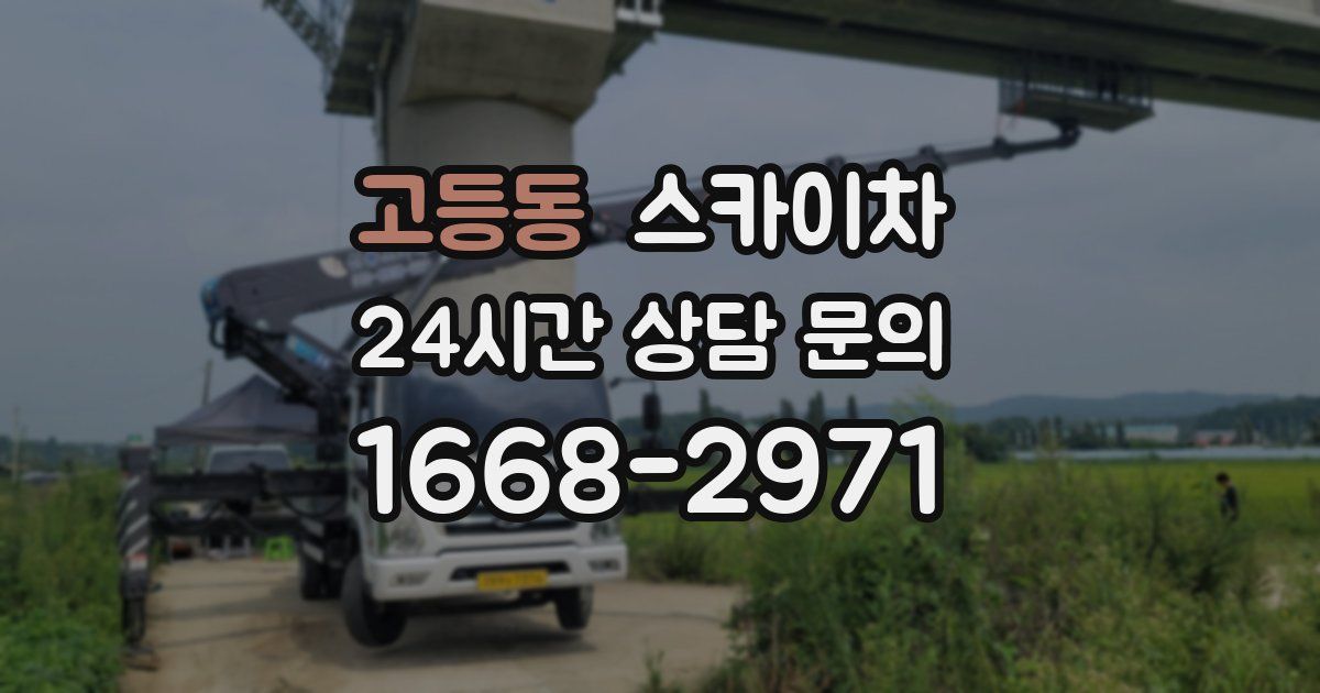 고등동 스카이차