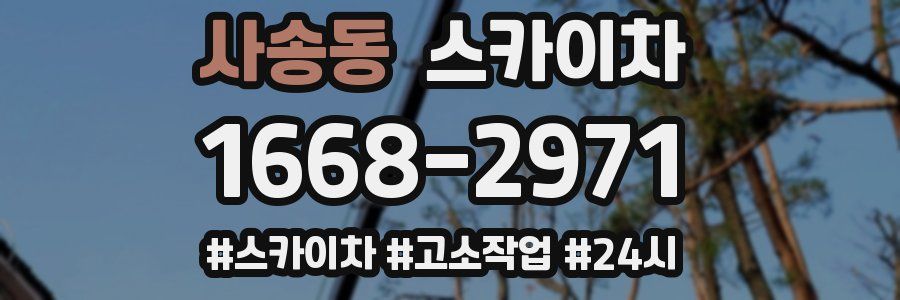 사송동 스카이차