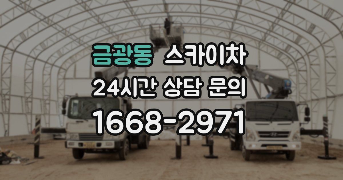 금광동 스카이차