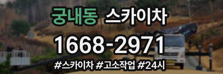 궁내동 스카이차