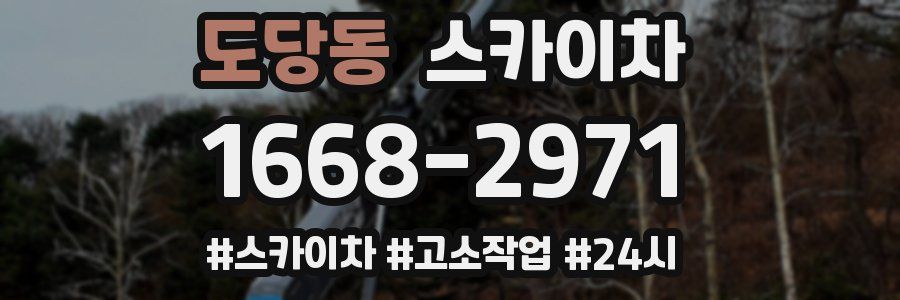 도당동 스카이차