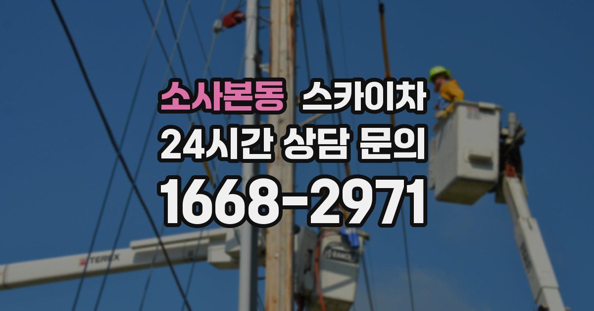 소사본동 스카이차