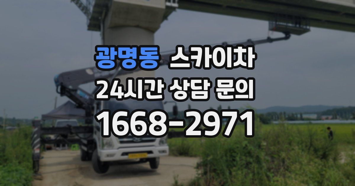 광명동 스카이차