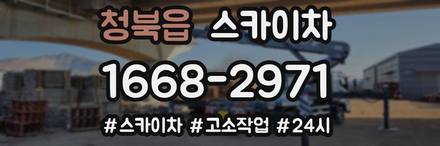 청북읍 스카이차