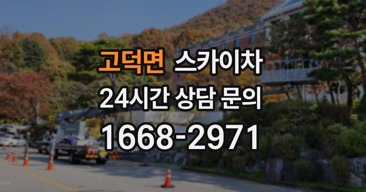 고덕면 스카이차