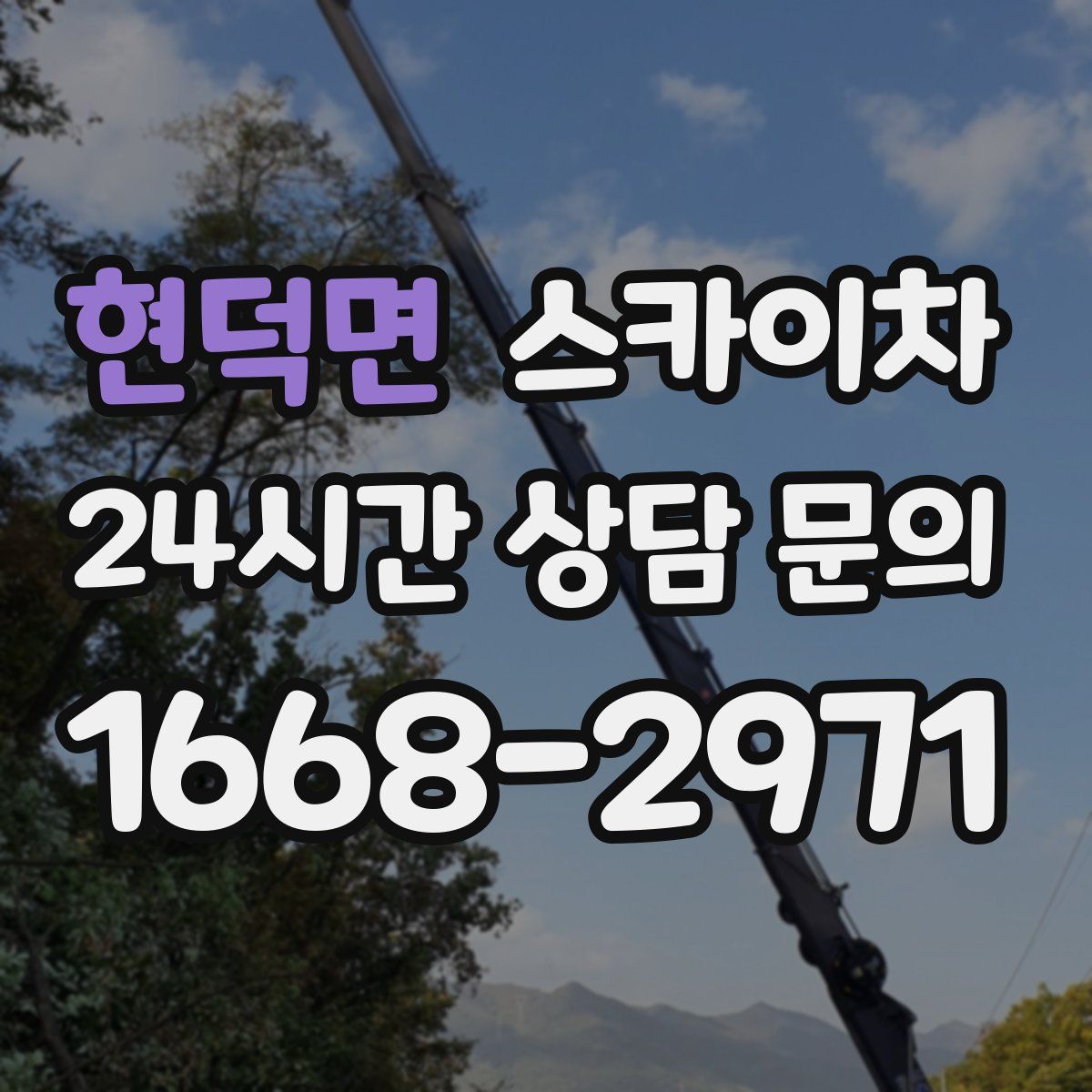현덕면 스카이차
