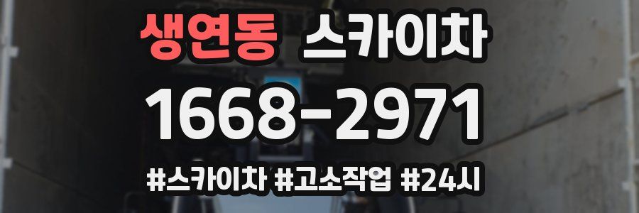 생연동 스카이차