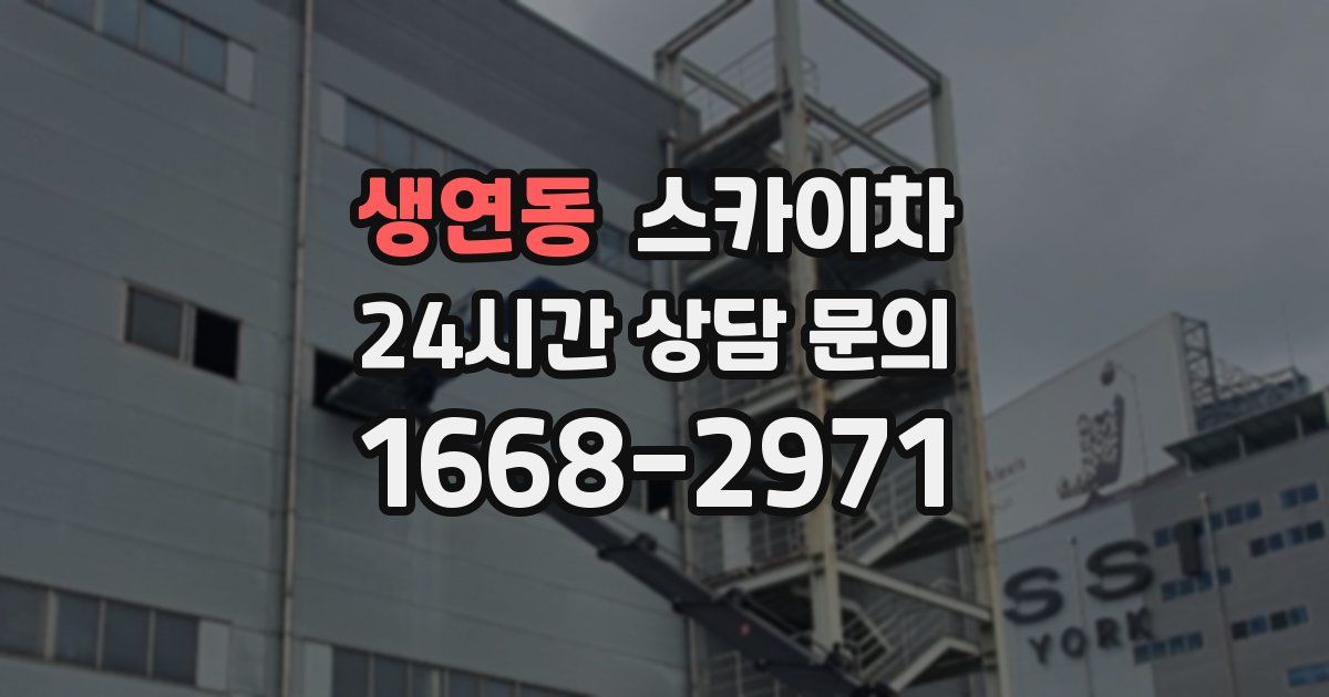 생연동 스카이차