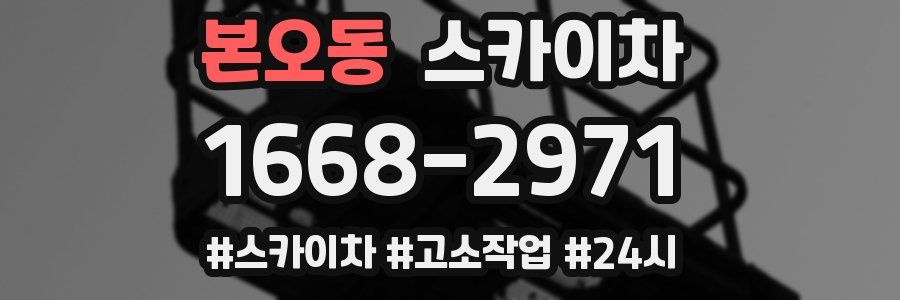 본오동 스카이차