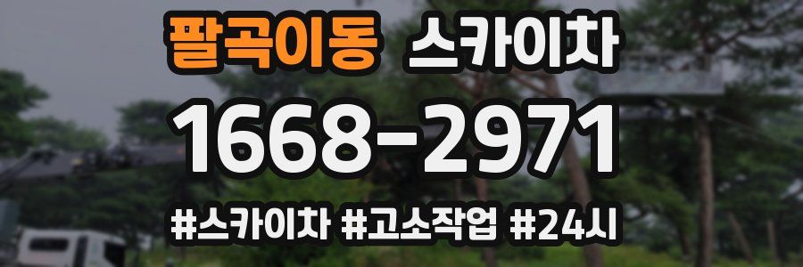 팔곡이동 스카이차