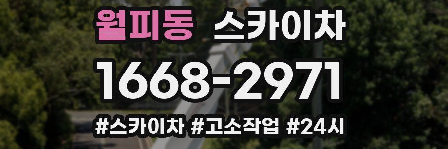 월피동 스카이차