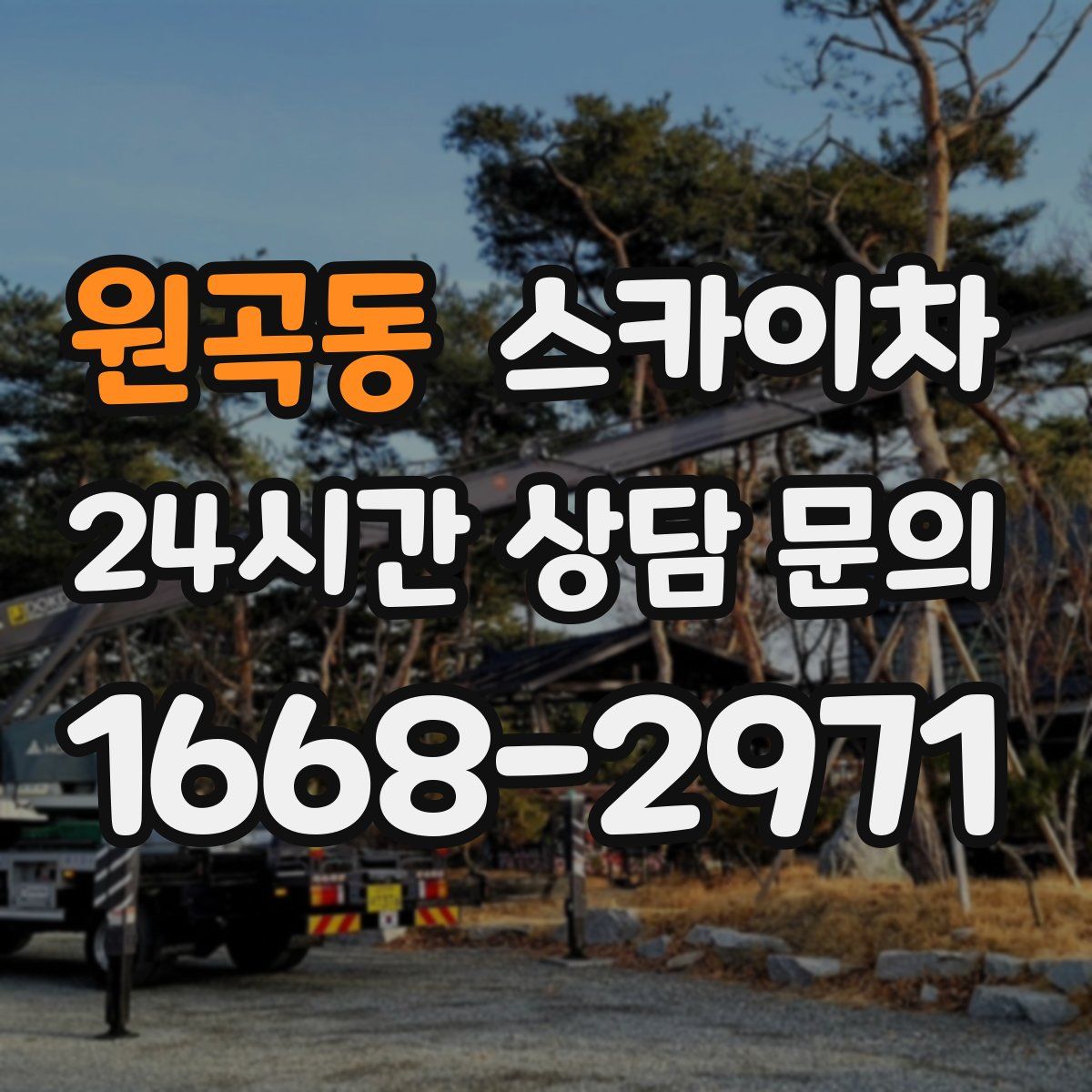 원곡동 스카이차