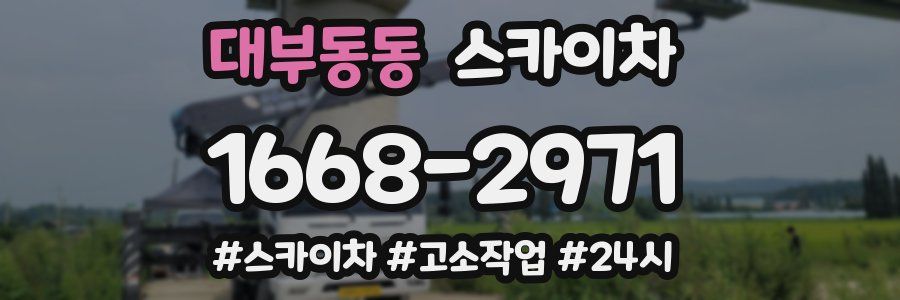 대부동동 스카이차