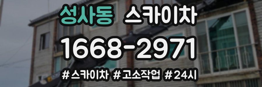 성사동 스카이차