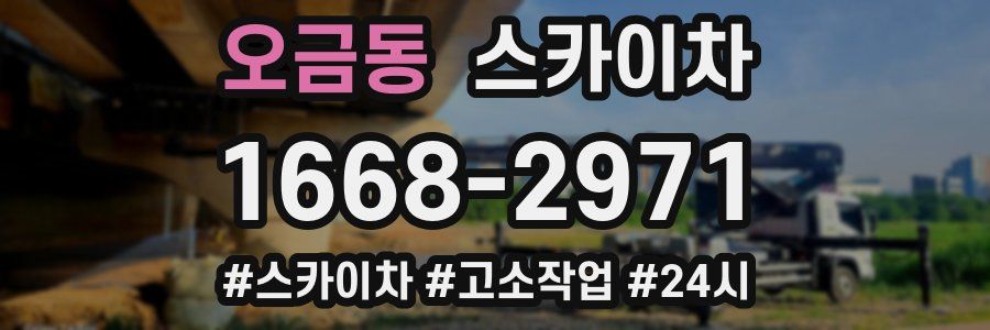 오금동 스카이차