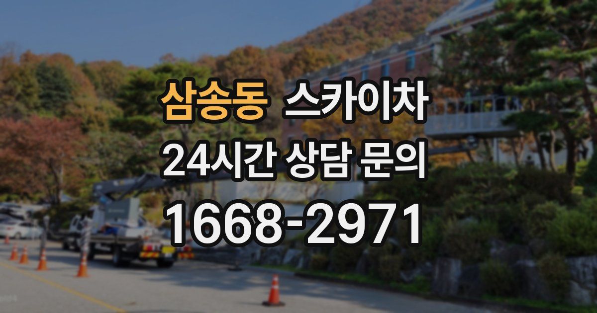 삼송동 스카이차