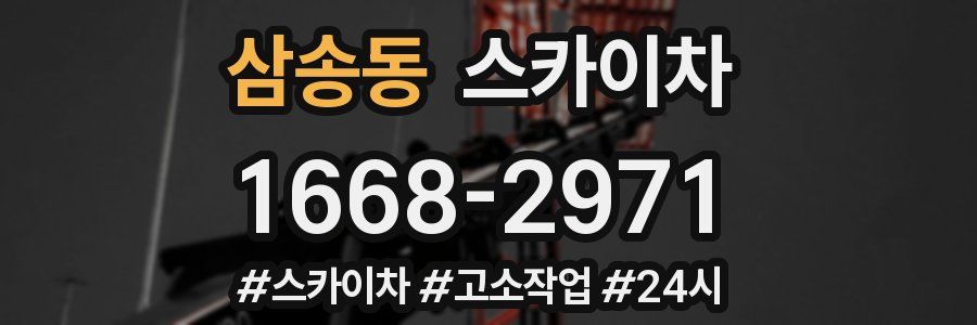 삼송동 스카이차