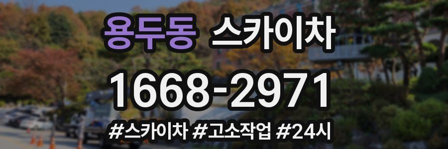 용두동 스카이차