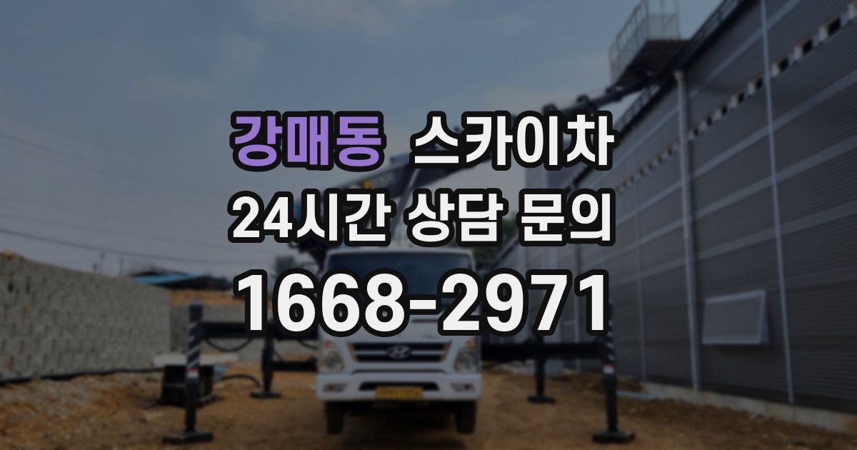 강매동 스카이차