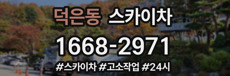 덕은동 스카이차