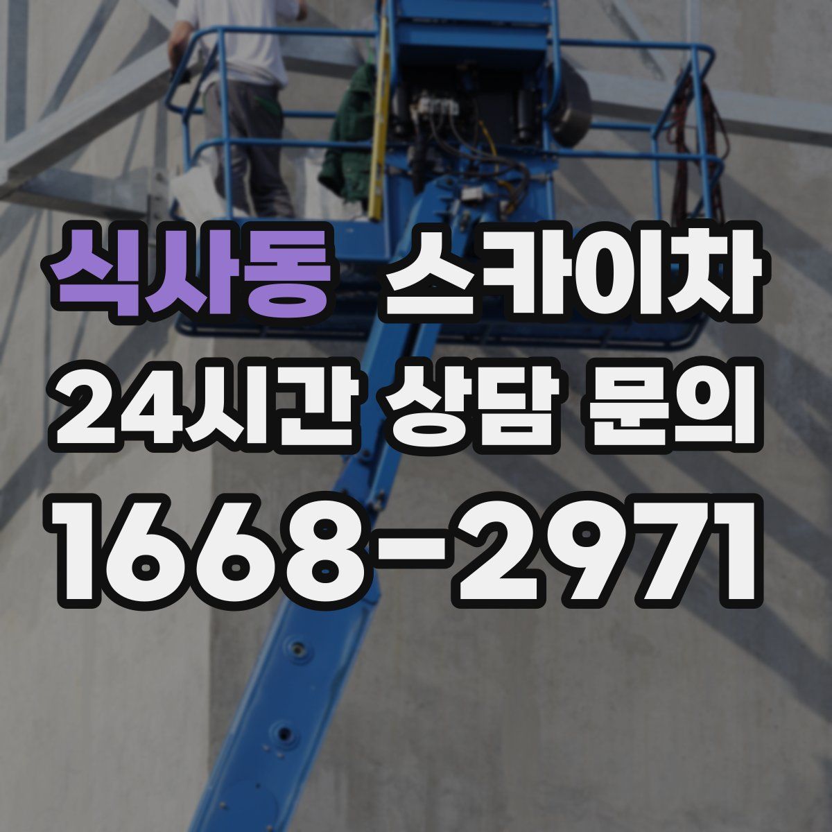 식사동 스카이차