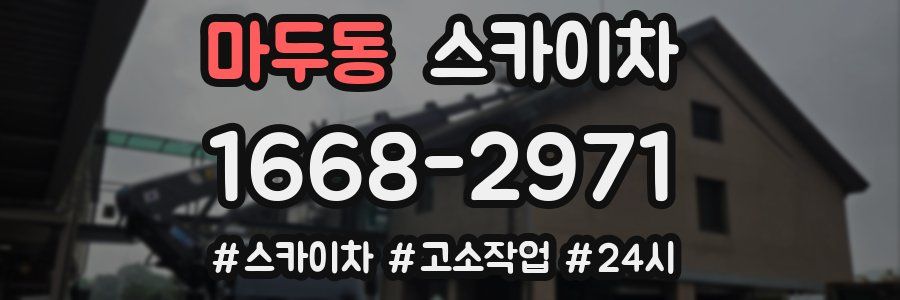 마두동 스카이차
