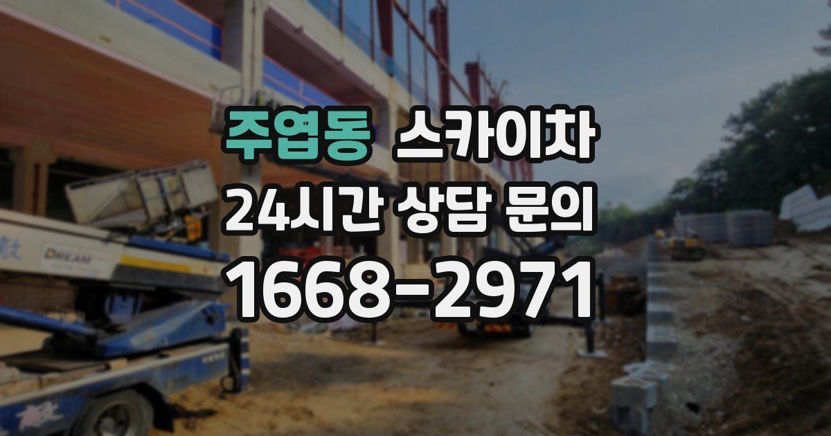 주엽동 스카이차